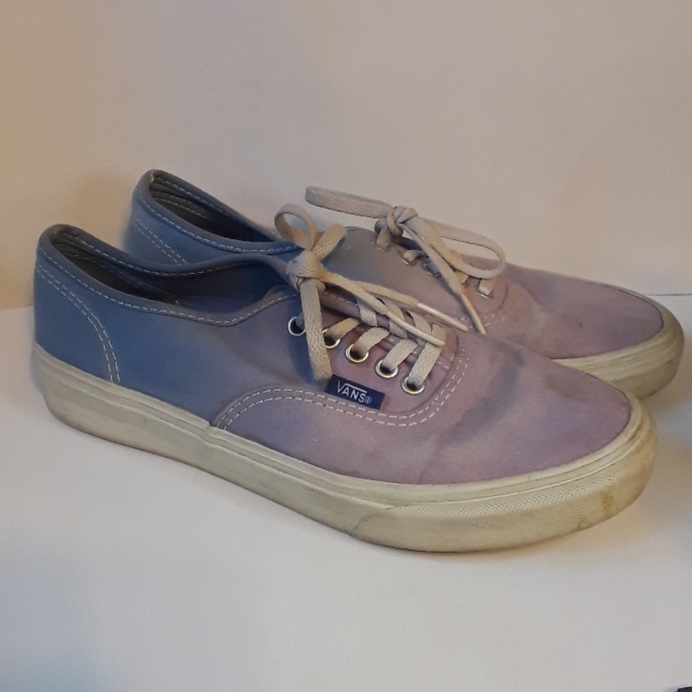 Ombre purple vans